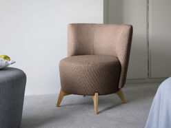 Fauteuil dossier bas Boléro
