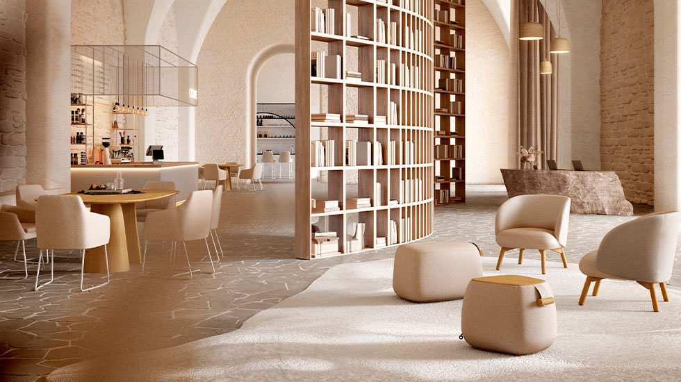 Banquettes et poufs Thalia