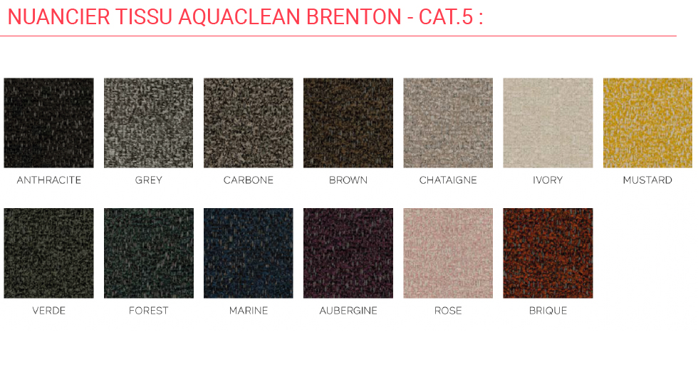 Banquettes et poufs Thalia