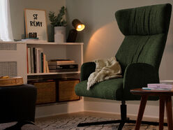 Fauteuil lounge pivotant Enora
