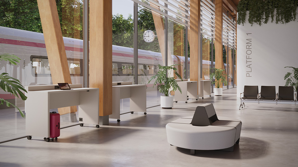 Banquette modulaire Magnes II