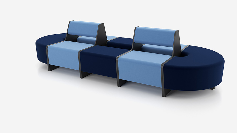 Banquette modulaire Magnes II