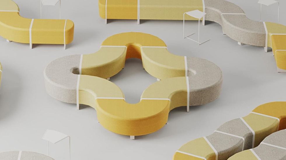 Banquette modulaire Magnes II