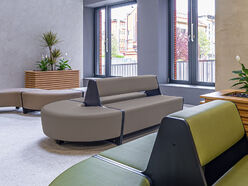 Banquette arrondie Magnes II