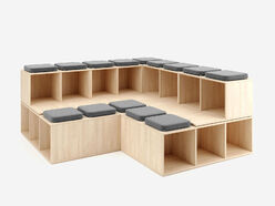 Estrade reconfigurable Oxo A4