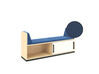 Banc rembourré ​Play & Work avec rangement