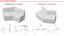 Canapé modulaire Brok 
