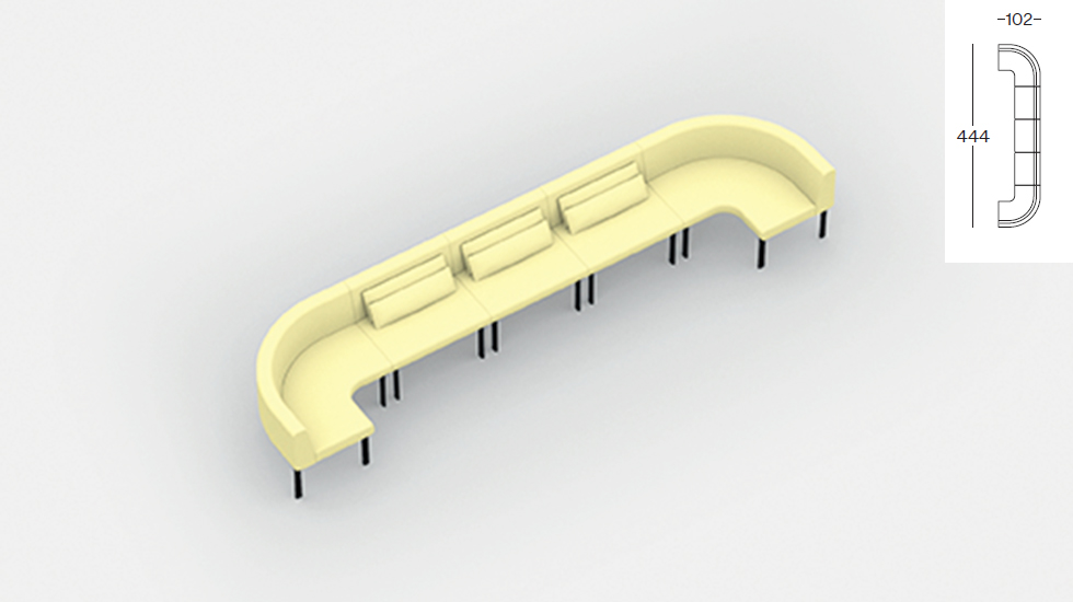 Canapé modulaire Route