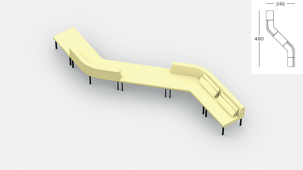 Canapé modulaire Route