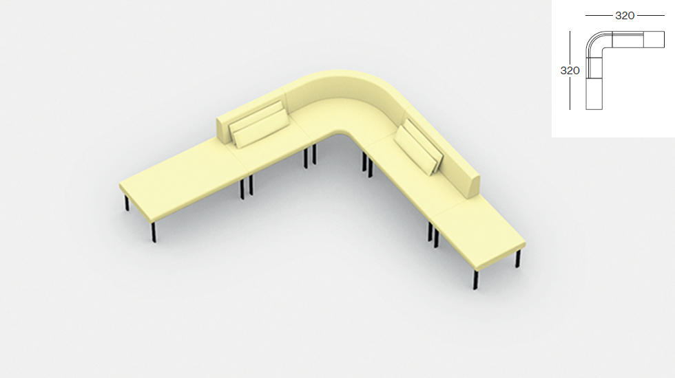 Canapé modulaire Route