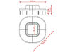Banquette en cercle Vela