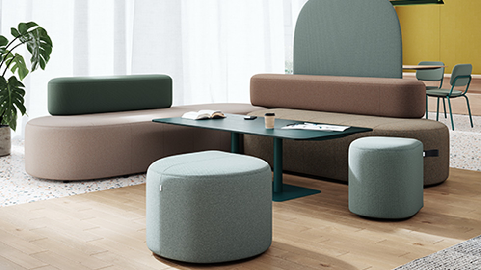 Banquette modulaire Revo éco-conçue