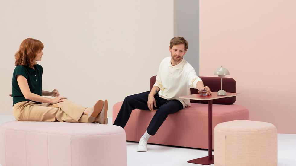 Banquette modulaire Revo éco-conçue