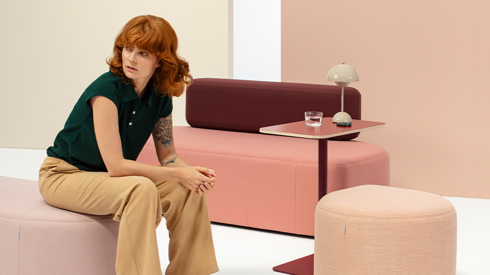 Banquette modulaire Revo éco-conçue