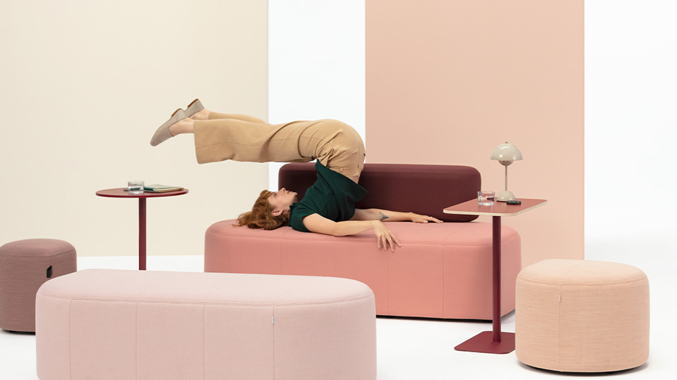 Banquette modulaire Revo éco-conçue