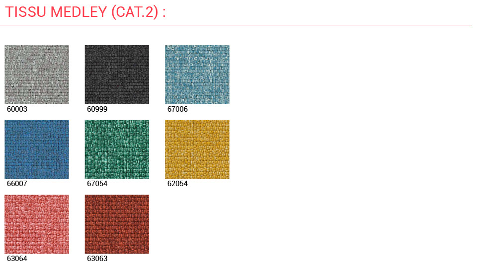 Banquette modulaire Revo éco-conçue