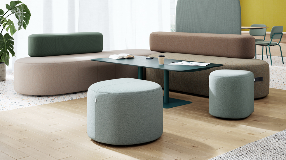 Banquette modulaire Revo éco-conçue