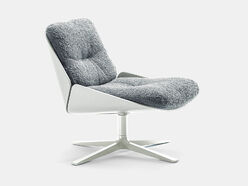 Fauteuil Rei coque bois laqué