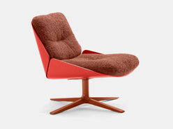 Fauteuil Rei coque bois laqué