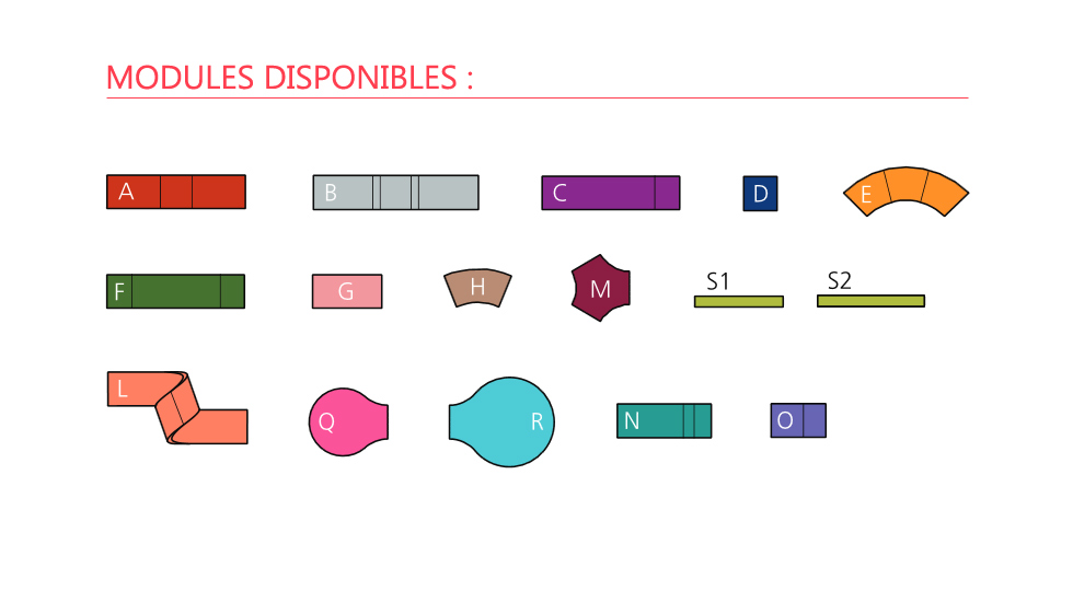 Banquettes d'accueil Longway