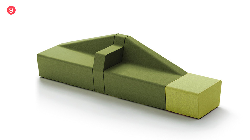 Banquette d'accueil Mendi