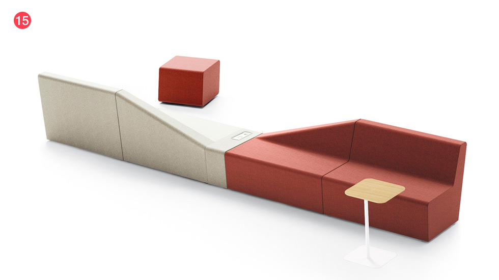 Banquette d'accueil Mendi