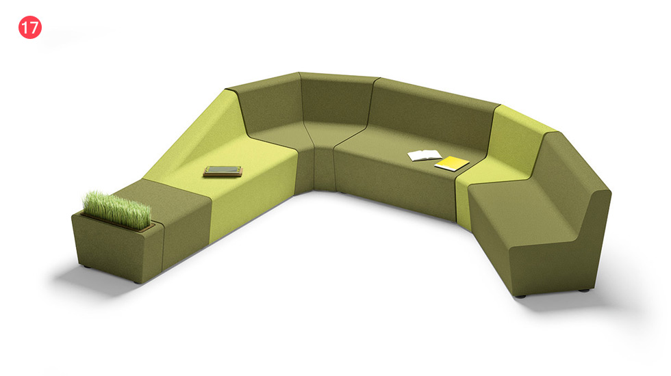 Banquette d'accueil Mendi