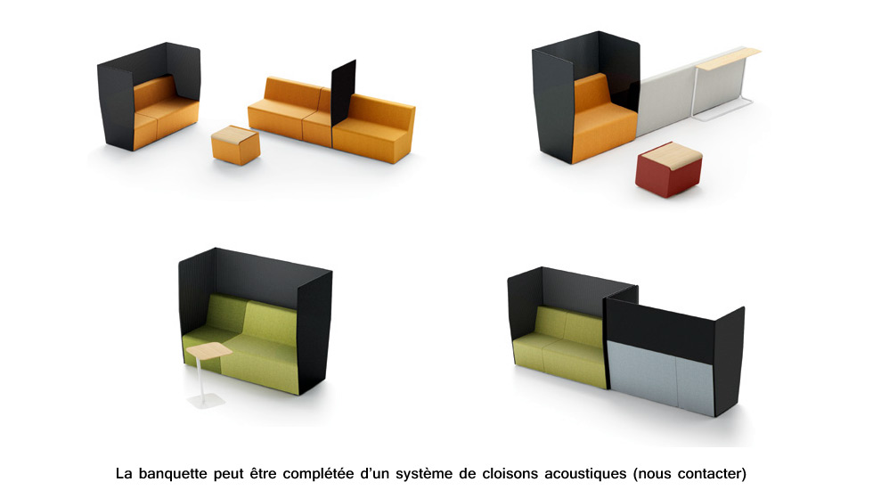 Banquette d'accueil Mendi