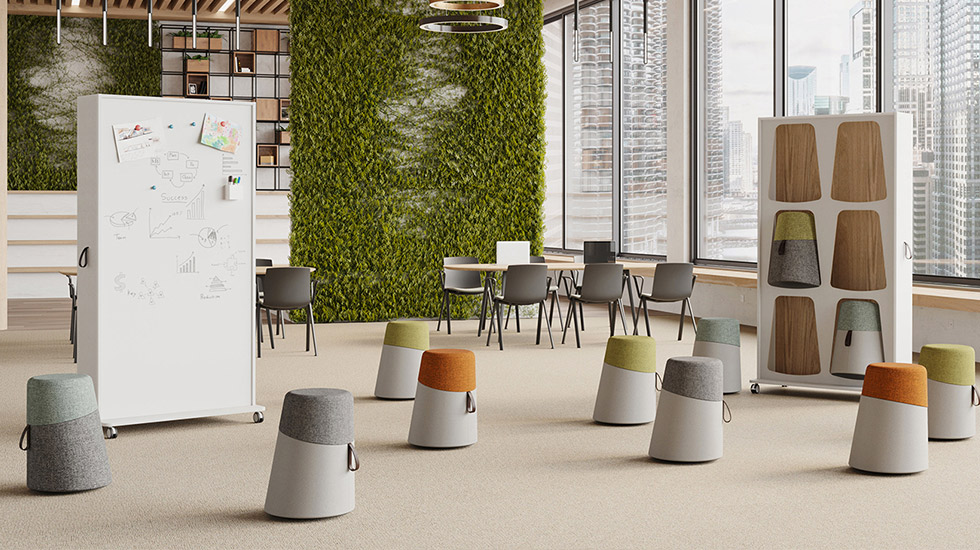 Pouf-tabouret Kulbu
