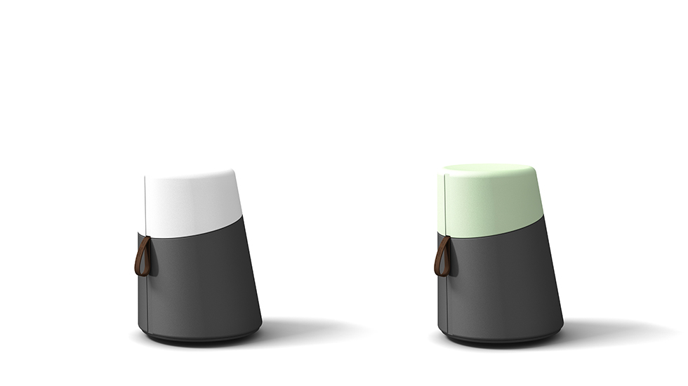 Pouf-tabouret Kulbu