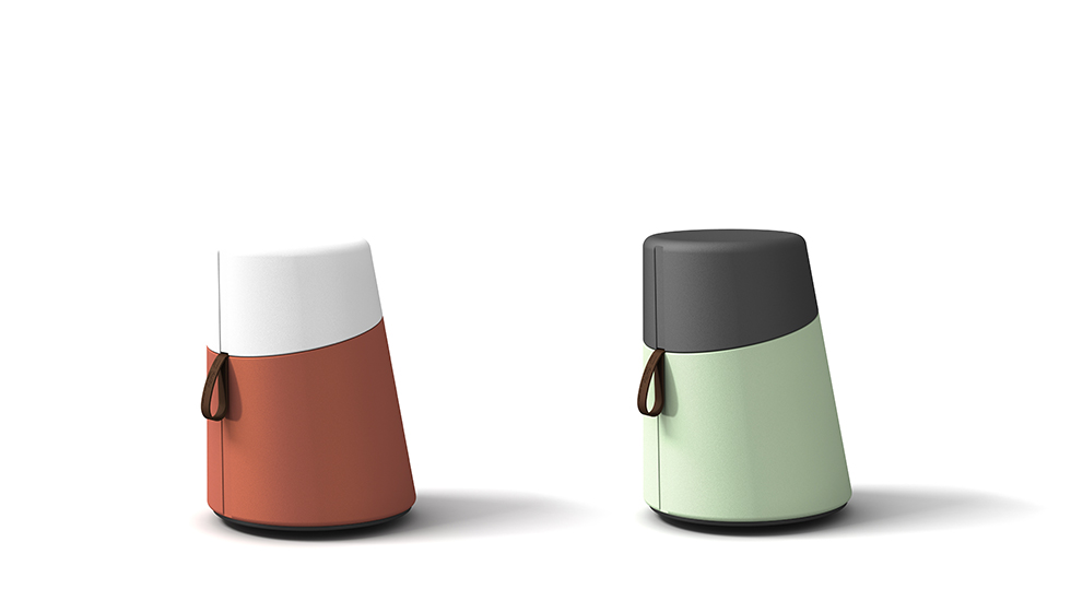 Pouf-tabouret Kulbu