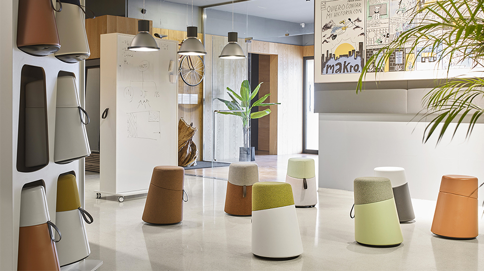 Pouf-tabouret Kulbu