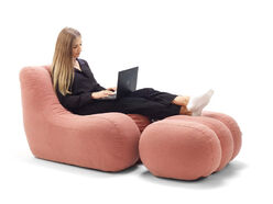 Pouf écoresponsable Emeki