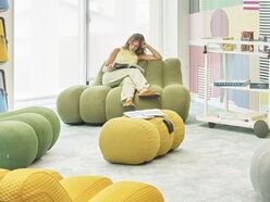 Pouf écoresponsable Emeki