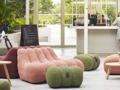 Pouf écoresponsable Emeki