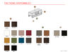 Meuble de service About Office avec tiroirs et portes coulissantes