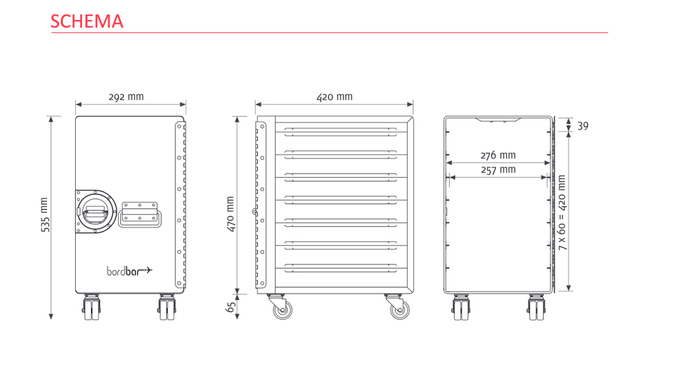 Caisson Bordbar Box