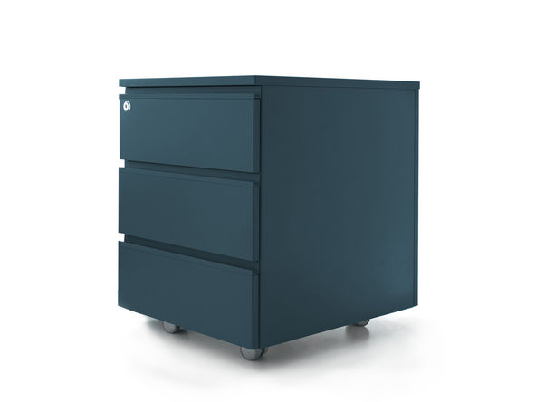 Caisson mobile 3 tiroirs Bulmin laqué mat