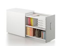 Caisson extractible hauteur bureau Columbia
