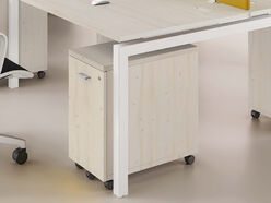 Caisson mobile bois 1 tiroir SLIM Columbia