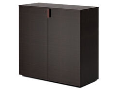 Armoire basse portes battantes Lithos / Larus L80 H80