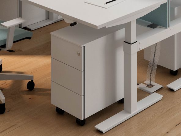 Caisson mobile 3 tiroirs SLIM Denomics