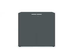 Armoire basse portes battantes Denomics L80/100 H79 P46