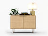 Meuble de service Cadi en placage bois L103 cm