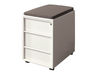 Caisson mobile 3 tiroirs Carbone