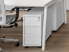 Caisson mobile 3 tiroirs SLIM Carbone
