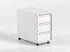 Caisson mobile 3 tiroirs SLIM Carbone