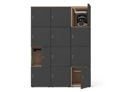 12 casiers de rangement Organiz