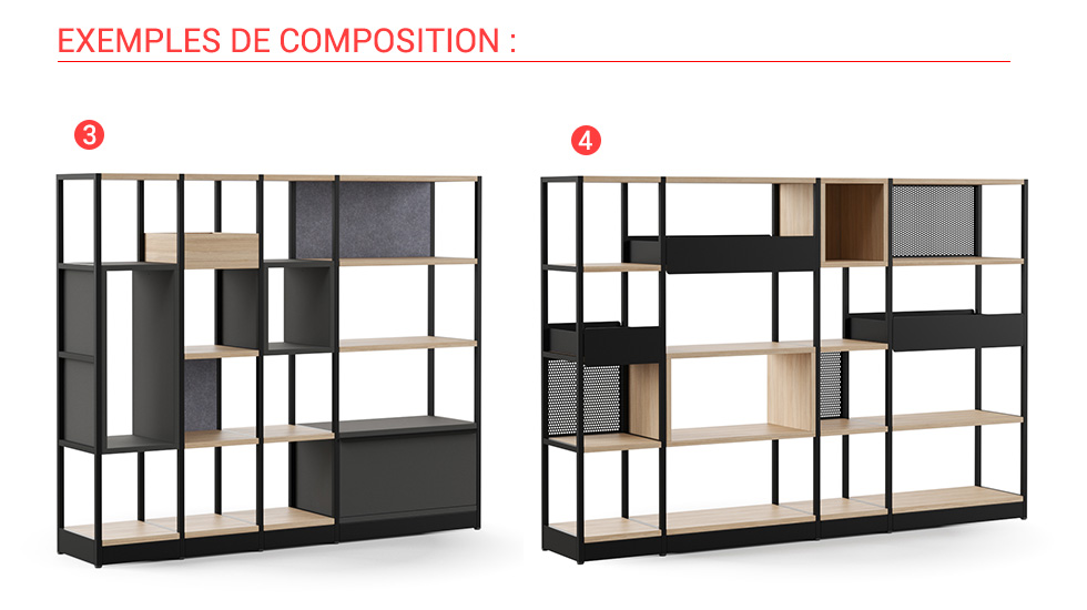 Bibliothèque personnalisable Combus