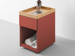 Caisson mobile métallique 1 tiroir sur roulettes Peddy